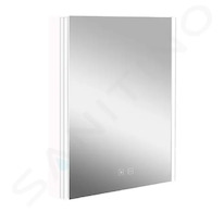 kielle Arkas I - Zrcadlová skříňka s LED osvětlením, vyhříváním a USB portem, 55x70x13 cm, bílá 50111610
