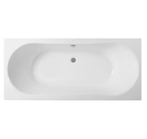 kielle Gaia - Obdélníková vana 169x75 cm, bílá 11115430