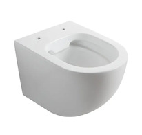 kielle Gaia - Závěsné kompaktní WC, Rimless, bílá 30115003T