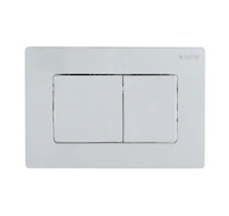 kielle Gemini New III - Ovládací tlačítko splachování, lesklý chrom 70229000
