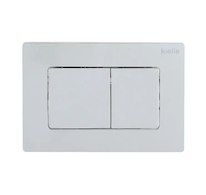 kielle Gemini New III - Ovládací tlačítko splachování, lesklý chrom 70229000