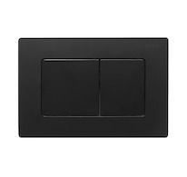 kielle Gemini New III - Ovládací tlačítko splachování, matná černá 70229040