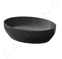 kielle Idolio - Umyvadlo na desku 50x38 cm, antracit 30624504