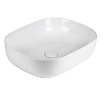 kielle Idolio - Umyvadlo na desku 50x40cm, bílá 30624530