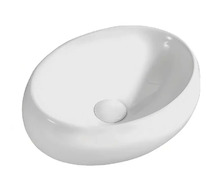 kielle Idolio - Umyvadlo na desku 61x39 cm, bílá 30624610