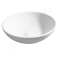 kielle Idolio - Umyvadlo na desku, průměr 40 cm, bílá 30624410