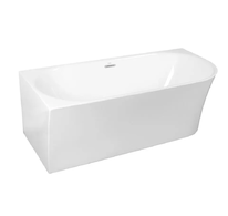 kielle Idolio - Volně stojící rohová vana 170x80 cm, levá, bílá 1122453L0