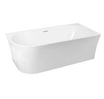 kielle Idolio - Volně stojící rohová vana 170x80 cm, pravá, bílá 1122453R0