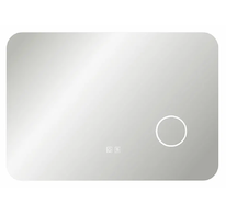 kielle Idolio - Zrcadlo s LED osvětlením a vyhříváním, 70x100 cm, kosmetické zrcátko 50324031