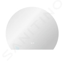 kielle Idolio - Zrcadlo s LED osvětlením a vyhříváním, průměr 100 cm 50324091