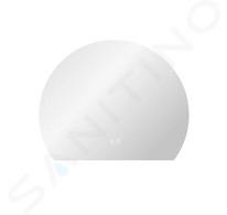 kielle Idolio - Zrcadlo s LED osvětlením a vyhříváním, průměr 80 cm 50324081