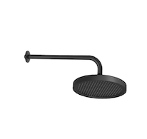 kielle Nefia - Hlavová sprcha 225, sprchové rameno 350 mm, matná černá 20127SE14