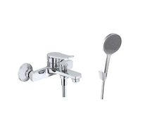 kielle Nefia - Vanová baterie s příslušenstvím EcoSpare, chrom 10327SN90