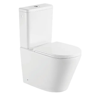 kielle Nefia - WC kombi set s nádržkou a sedátkem softclose, Vortex Rimless, bílá 30227000