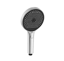 kielle Oudee - Sprchová hlavice 130, 3 proudy, EcoSpare, chrom/černá 20402010E