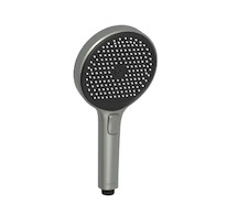 kielle Oudee - Sprchová hlavice 130, 3 proudy, EcoSpare, gun metal/černá 20402013E