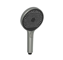 kielle Oudee - Sprchová hlavice 130, 3 proudy, gun metal/černá 20402013