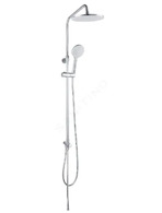 kielle Oudee - Sprchový set s přepínačem, 23 cm, 3 proudy, chrom 20602030