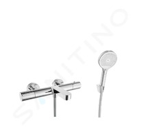 kielle Oudee - Termostatická vanová baterie s příslušenstvím, chrom 10302SNT30