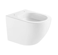kielle Oudee - Závěsné kompaktní WC, Vortex Rimless+, bílá 30102010S
