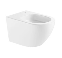 kielle Oudee - Závěsné WC, Vortex Rimless+, bílá 30102010