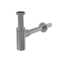 kielle Sifony - Umyvadlový sifon, průměr 32 mm, kulatý, kov 30901010