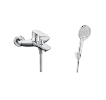 kielle Vega - Vanová baterie s příslušenstvím EcoSpare, chrom 10318SN50