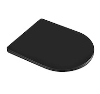 kielle  - WC sedátko, Softclose, EasyLock, Slim, matná černá 30401034