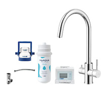 kielle Wimeo - Dřezová baterie včetně filtrace, chrom 10525SFI100