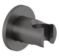 Kludi A-Qa - Držák sprchy, broušený Gunmetal 65557N2-00