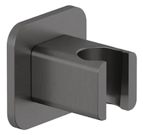 Kludi A-Qa - Držák sprchy, broušený Gunmetal 65558N2-00