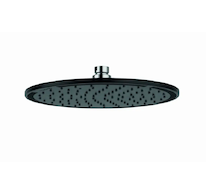 Kludi A-Qa - Horní sprcha 250, 1 proud, černá mat/chrom 6432587-00