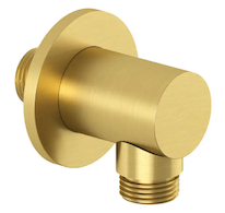 Kludi A-Qa - Nástěnné kolínko, kartáčované zlato 65547N0-00