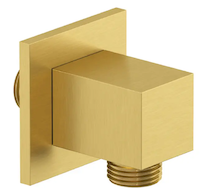 Kludi A-Qa - Nástěnné kolínko, kartáčované zlato 65549N0-00