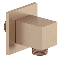 Kludi A-Qa - Nástěnné kolínko, kartáčovaný bronz 65549N1-00