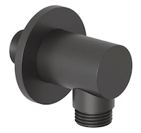 Kludi A-Qa - Nástěnné kolínko, matná černá 6554739-00