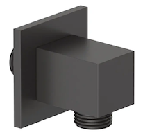 Kludi A-Qa - Nástěnné kolínko, matná černá 6554939-00