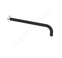 Kludi A-Qa - Sprchové rameno 40 cm, chrom/matná černá 6651487-00