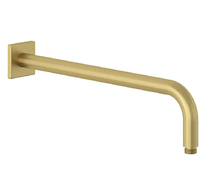 Kludi A-Qa - Sprchové rameno, 40 cm, kartáčované zlato 66534N0-00