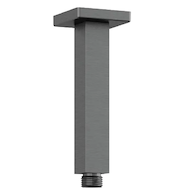 Kludi A-Qa - Sprchové rameno stropní, 15 cm, broušený Gunmetal 66545N2-00