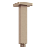 Kludi A-Qa - Sprchové rameno stropní, 15 cm, kartáčovaný bronz 66545N1-00