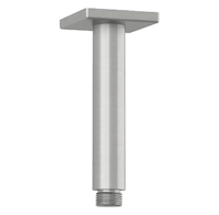 Kludi A-Qa - Sprchové rameno stropní, 15 cm, kartáčovaný nikl 66535N5-00