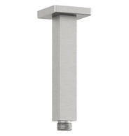 Kludi A-Qa - Sprchové rameno stropní, 15 cm, kartáčovaný nikl 66545N5-00