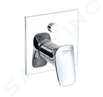 Kludi Amba - Baterie pod omítku pro 2 spotřebiče, chrom 537590575