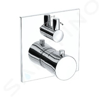 Kludi Amba - Termostatická baterie pod omítku, pro 2 spotřebiče, chrom 538100575