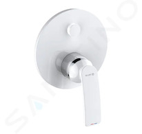 Kludi Balance - Baterie pod omítku pro 2 spotřebiče, bílá/chrom 527599175