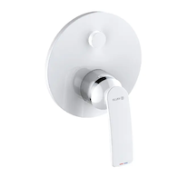 Kludi Balance - Baterie pod omítku pro 2 spotřebiče, bílá/chrom 527599175