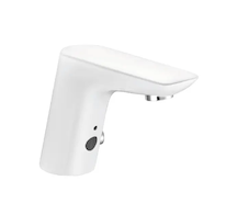 Kludi Balance - Elektronická umyvadlová baterie, bílá/chrom 5210091