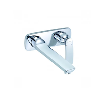 Kludi Balance - Páková umyvadlová baterie pod omítku, 2-otvorová baterie, chrom 522470575