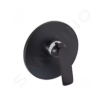 Kludi Balance - Sprchová baterie pod omítku, černá mat/chrom 526558775